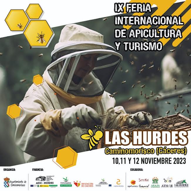 IX Feria Internacional de Apicultura y Turismo en Caminomorisco, Las Hurdes