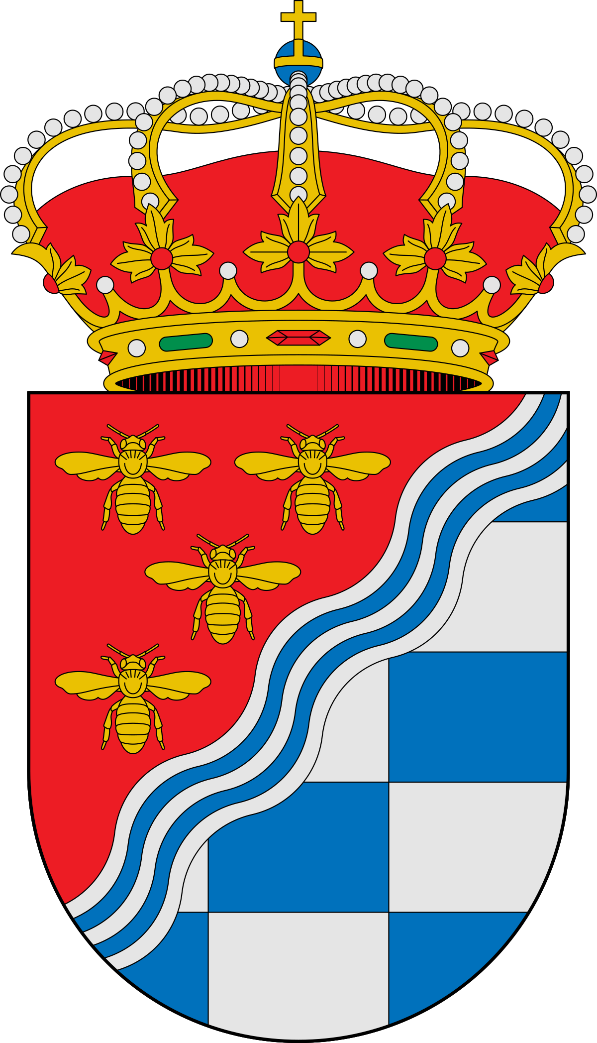 escudo ladrillar, las hurdes