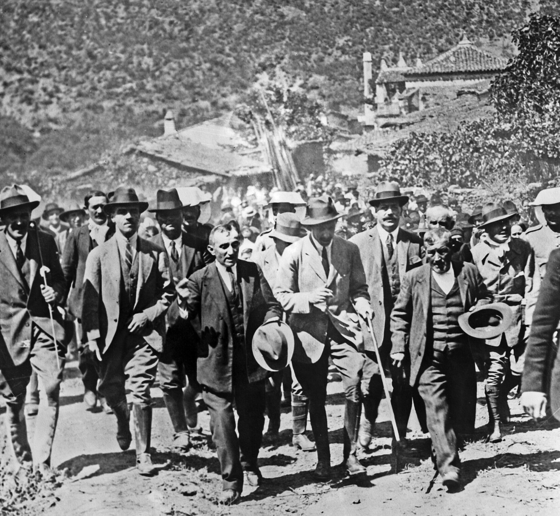 historai de las hurdes con Alfonso XIII