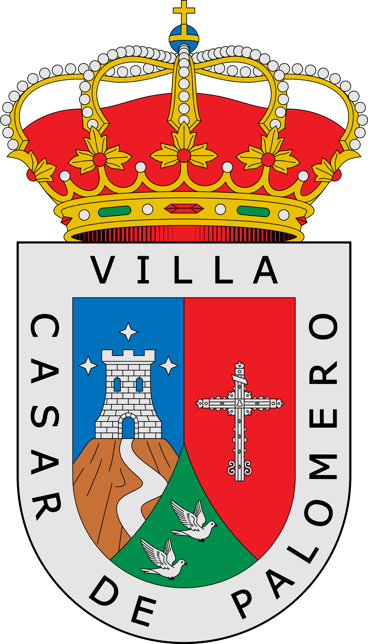 escudo Casar de Palomero, las hurdes