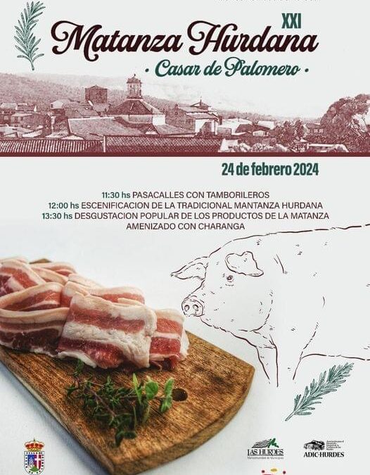 XXI Matanza Hurdana de Casar de Palomero 2024