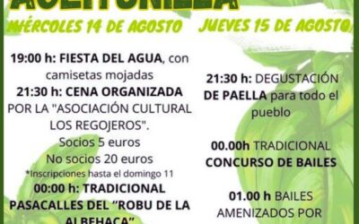 Fiestas Robu de la Albehaca 2024 Aceitunilla