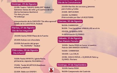 Fiestas SAN RAMÓN NONATO Azabal, 2024