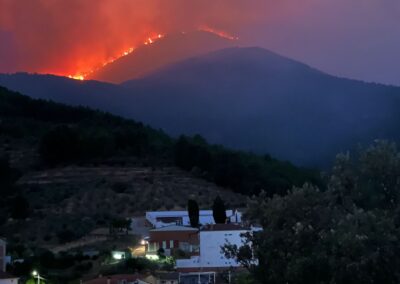 incendio forestal 2025 las hurdes