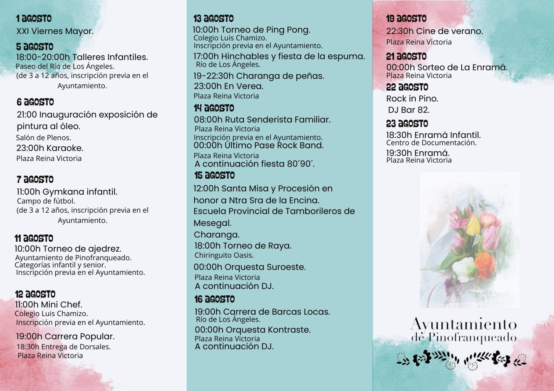 fiestas Pinofranqueado 2025