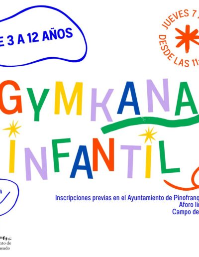 fiestas pinofranqueado 2025 gymkana infantil